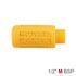 Plastic Breather Silencer 1/2' M Orange